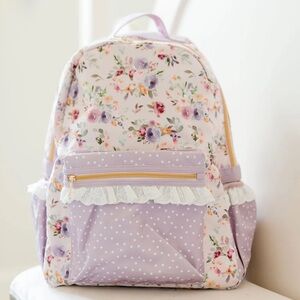 Cheeky Plum Bree Backpack -Violet Breeze Toddler Size: 13" H x 10" W x 5" D